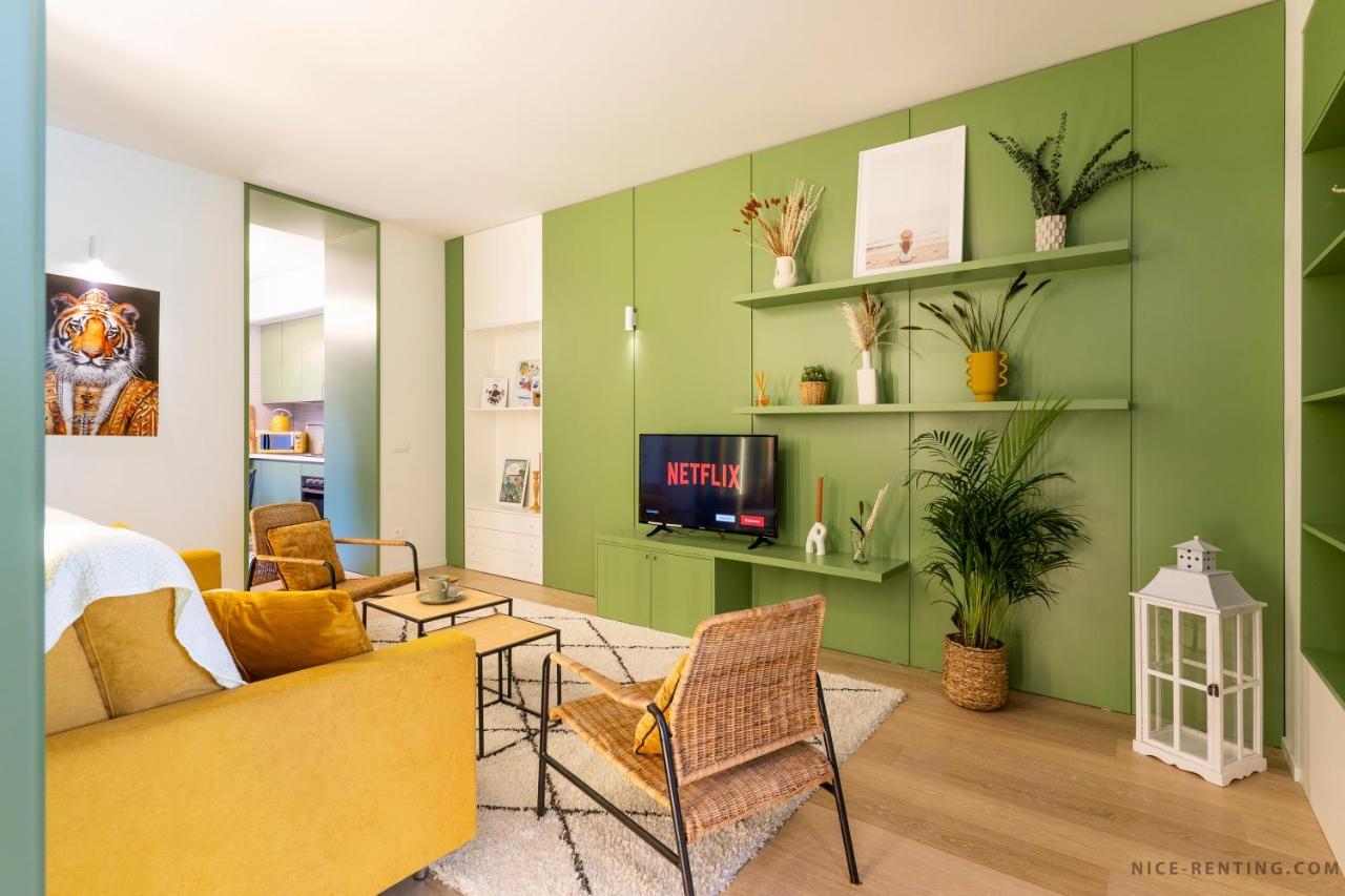 Nice Renting - Bavastro - Luxurious Loft - 2 Bedroom - Ac - Balcony - Trendy Neighborhood 외부 사진