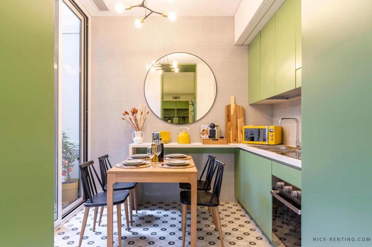 Nice Renting - Bavastro - Luxurious Loft - 2 Bedroom - Ac - Balcony - Trendy Neighborhood 외부 사진