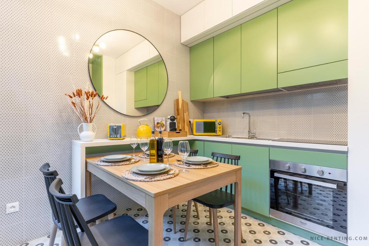 Nice Renting - Bavastro - Luxurious Loft - 2 Bedroom - Ac - Balcony - Trendy Neighborhood 외부 사진